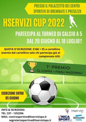 HSERVIZI CUP 2022 - Torneo di Calcetto